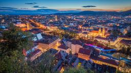 Finde günstige Flüge von Norwegen nach Graz