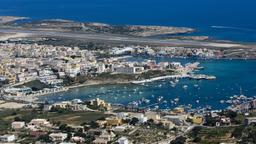 Finde günstige Flüge nach Lampedusa