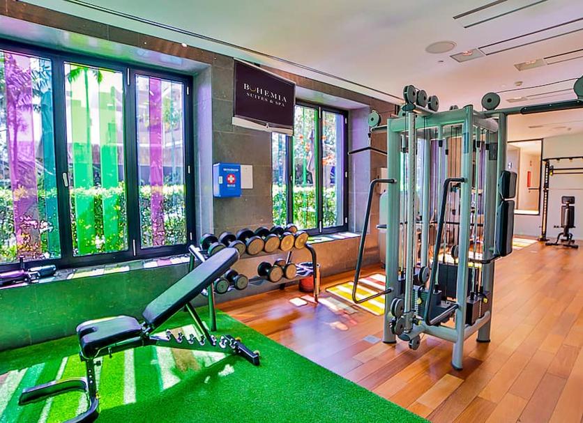 Fitnessbereich Foto