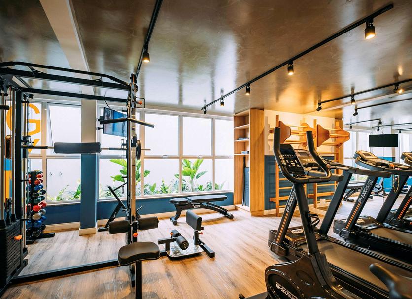 Fitnessbereich Foto