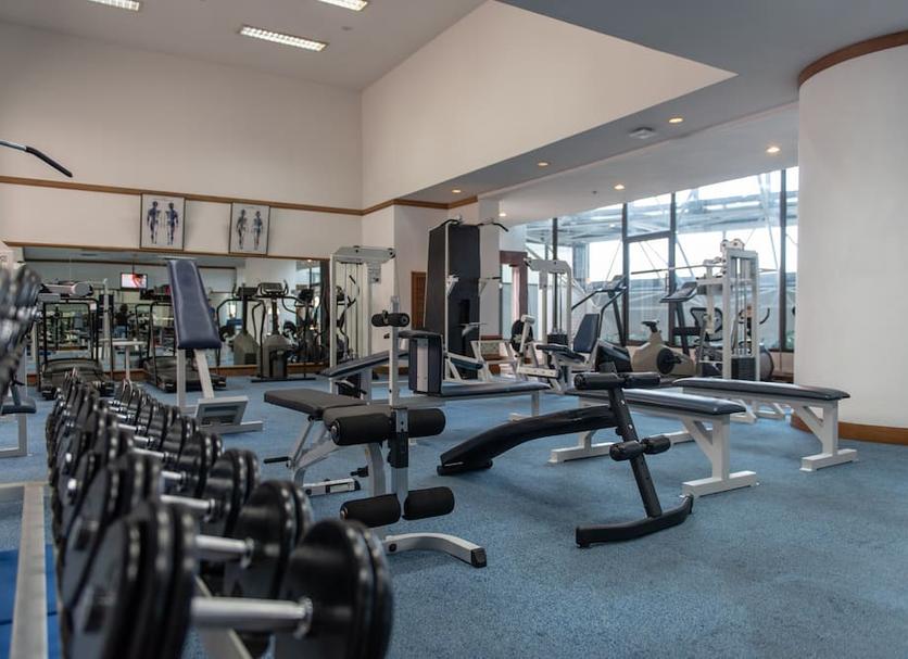 Fitnessbereich Foto