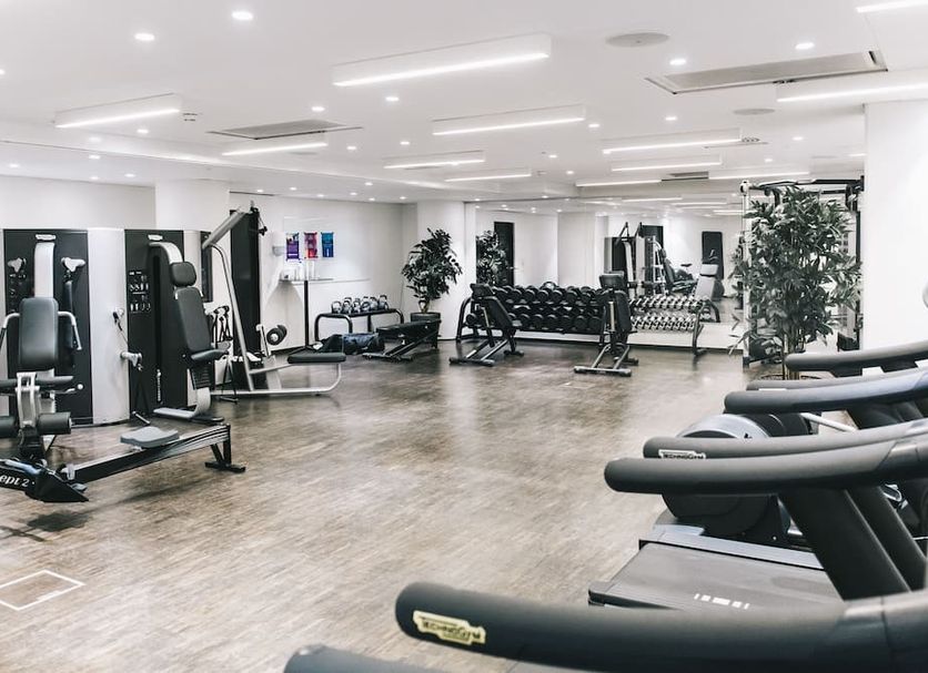 Fitnessbereich Foto