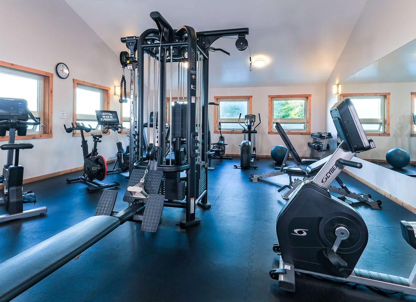 Fitnessbereich Foto