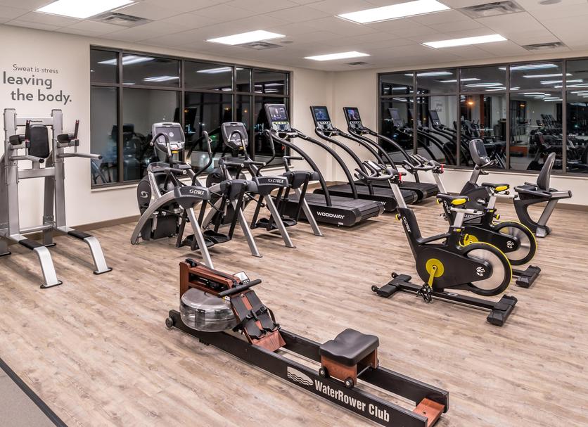 Fitnessbereich Foto