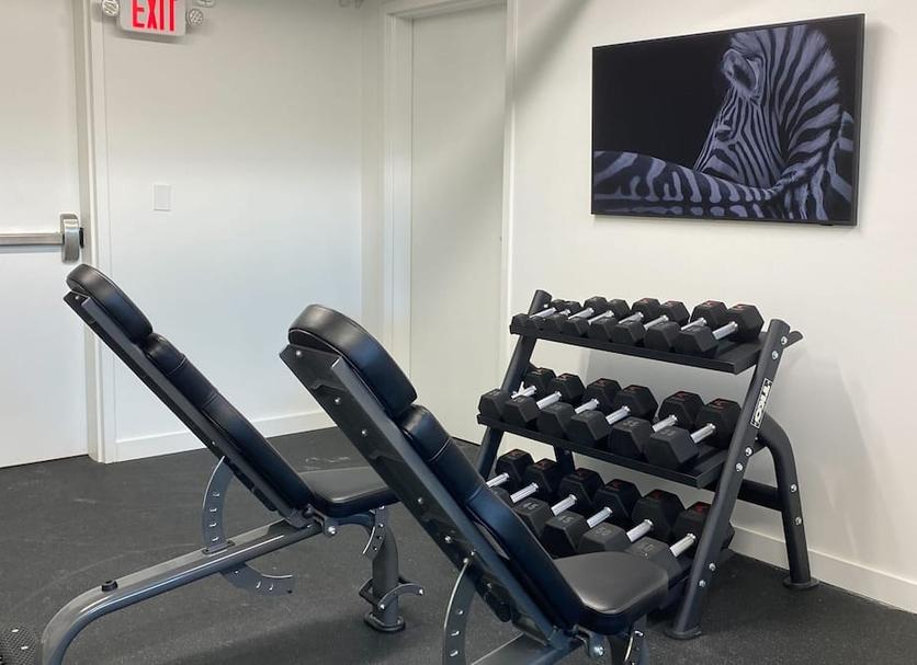 Fitnessbereich Foto