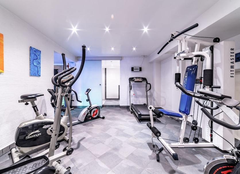 Fitnessbereich Foto