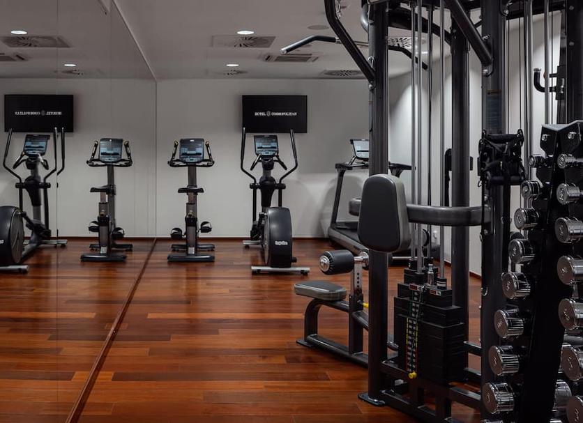 Fitnessbereich Foto