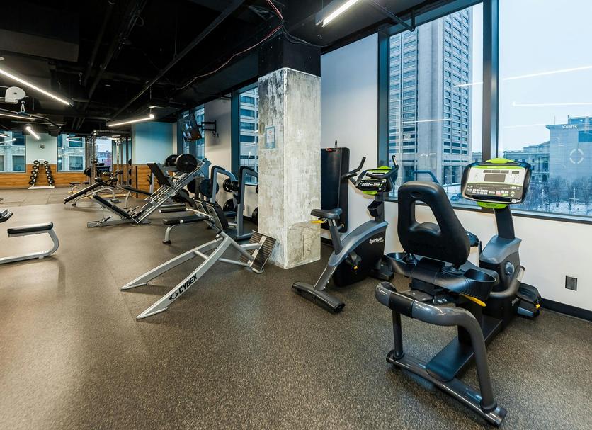 Fitnessbereich Foto