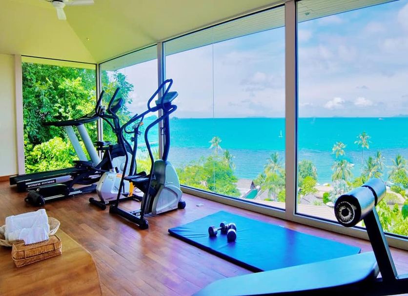 Fitnessbereich Foto