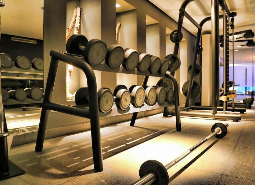 Fitnessbereich Foto