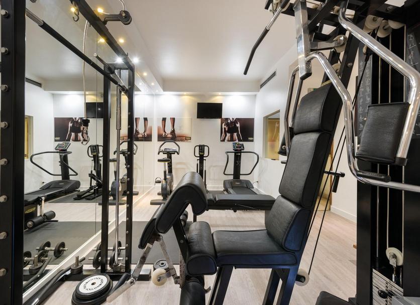Fitnessbereich Foto