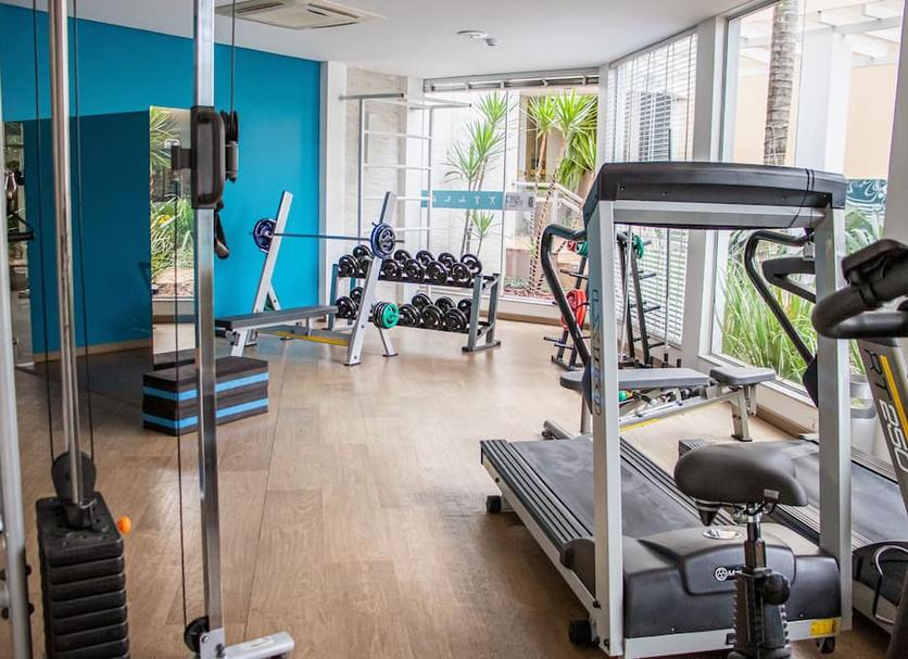 Fitnessbereich Foto