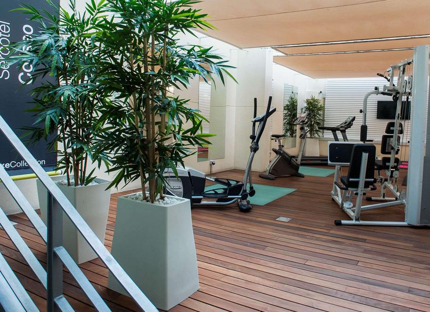 Fitnessbereich Foto