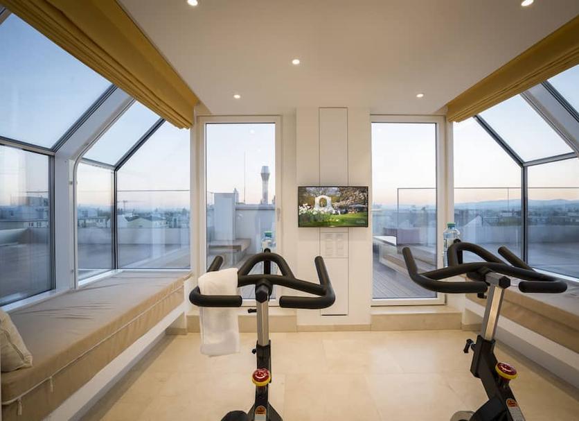 Fitnessbereich Foto