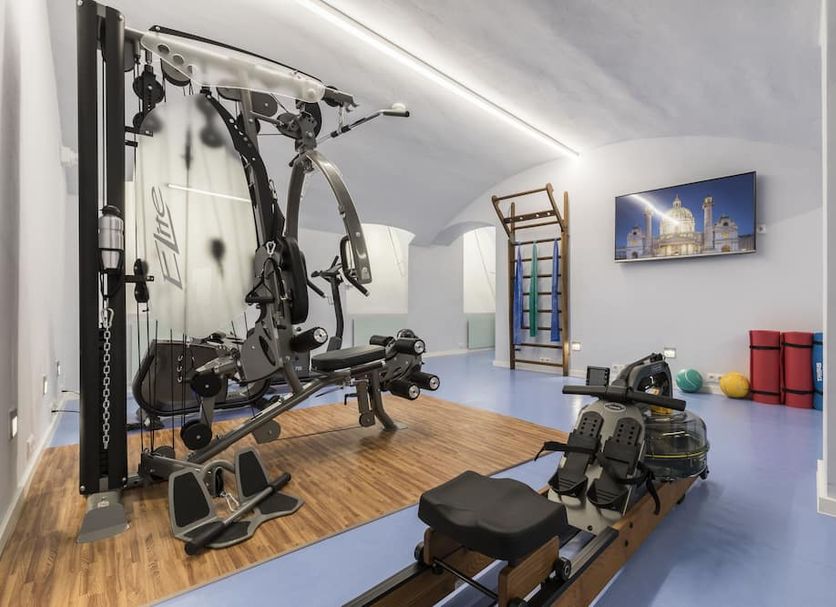 Fitnessbereich Foto