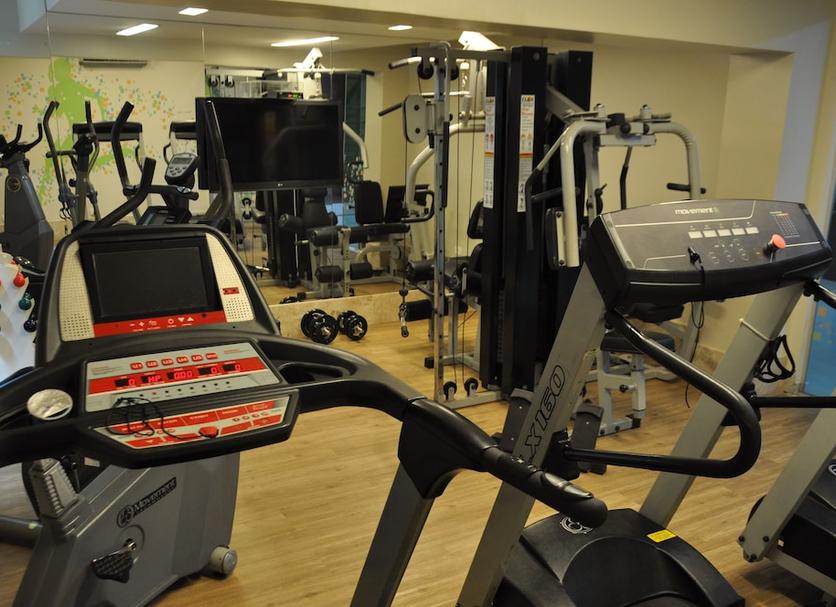 Fitnessbereich Foto