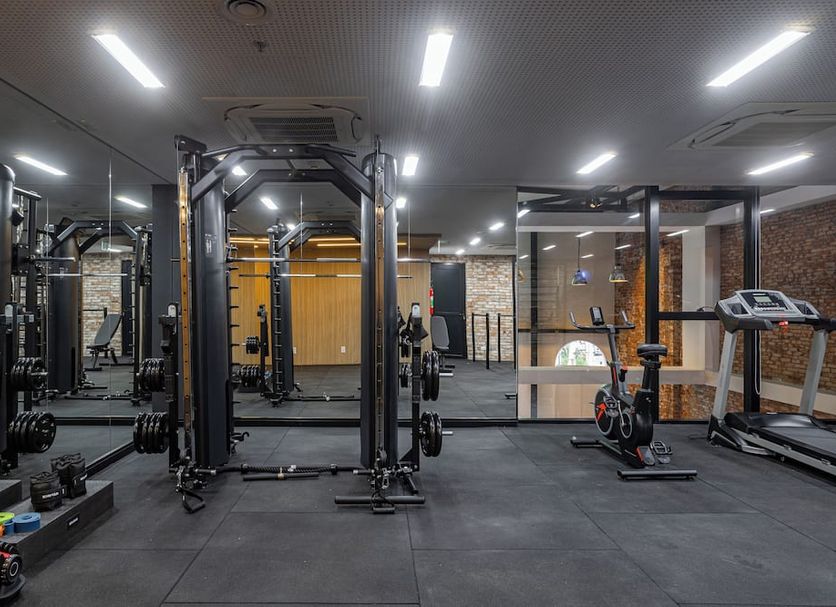 Fitnessbereich Foto