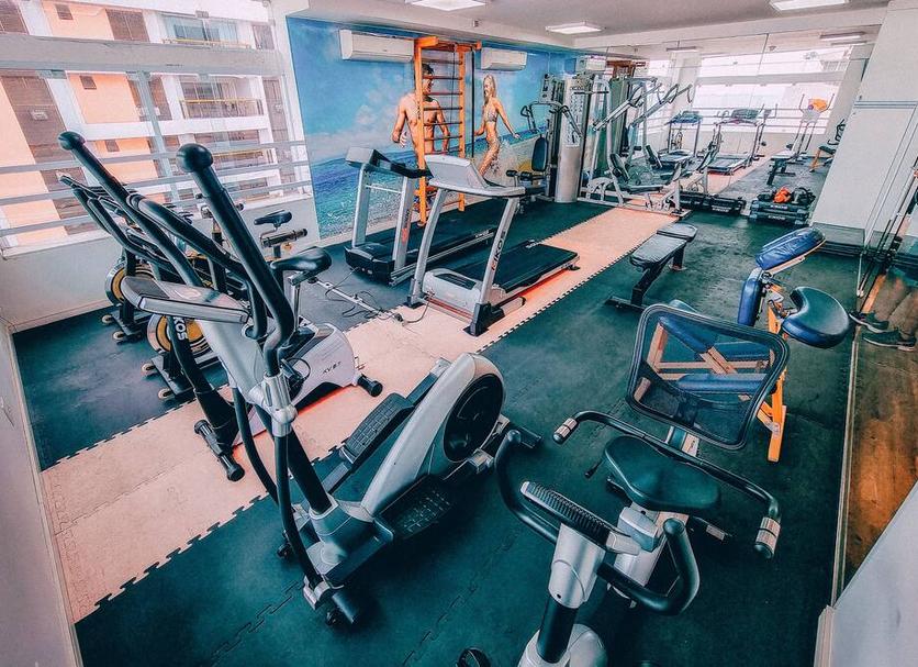 Fitnessbereich Foto
