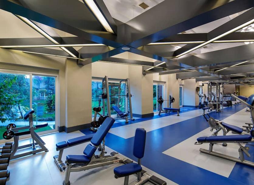 Fitnessbereich Foto
