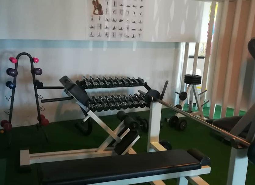Fitnessbereich Foto