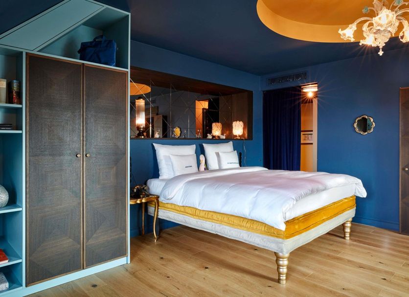Schlafzimmer Foto