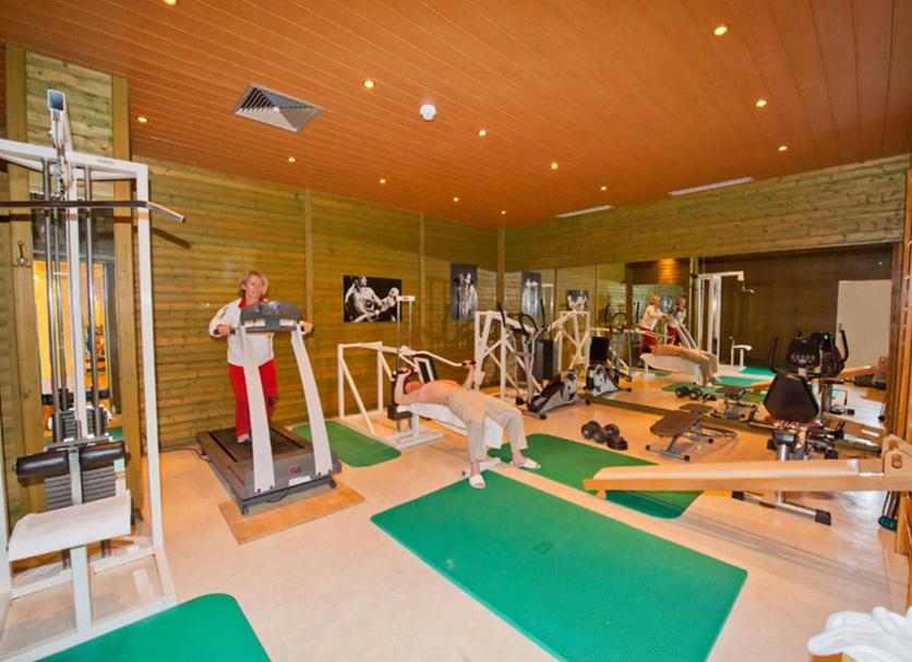 Fitnessbereich Foto