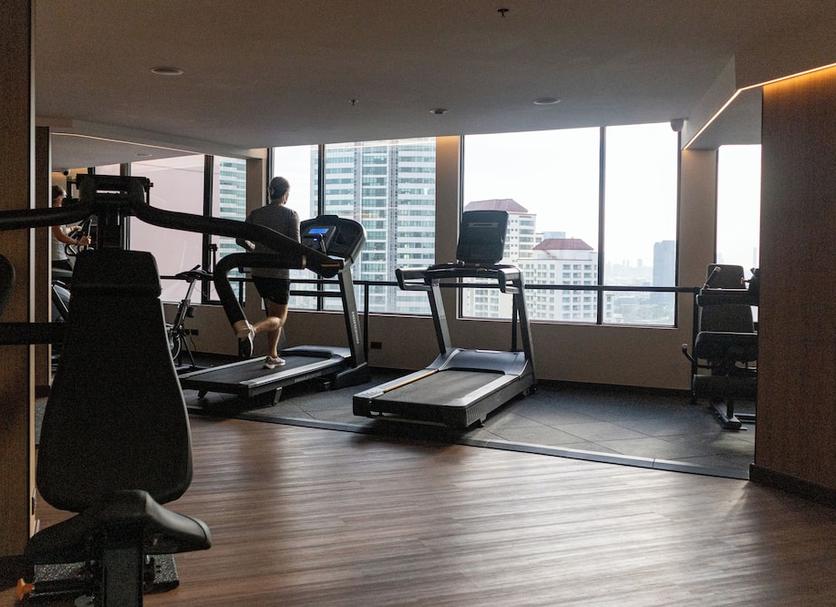 Fitnessbereich Foto