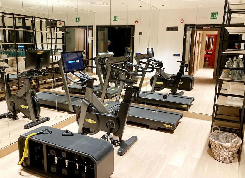 Fitnessbereich Foto