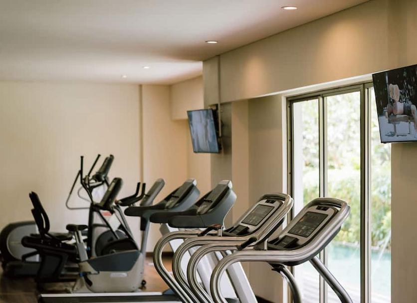 Fitnessbereich Foto