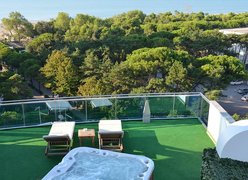 Dachterrasse Foto